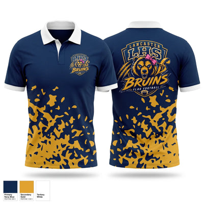 Lancaster Bruins Short Sleeve Performance Polo - 1