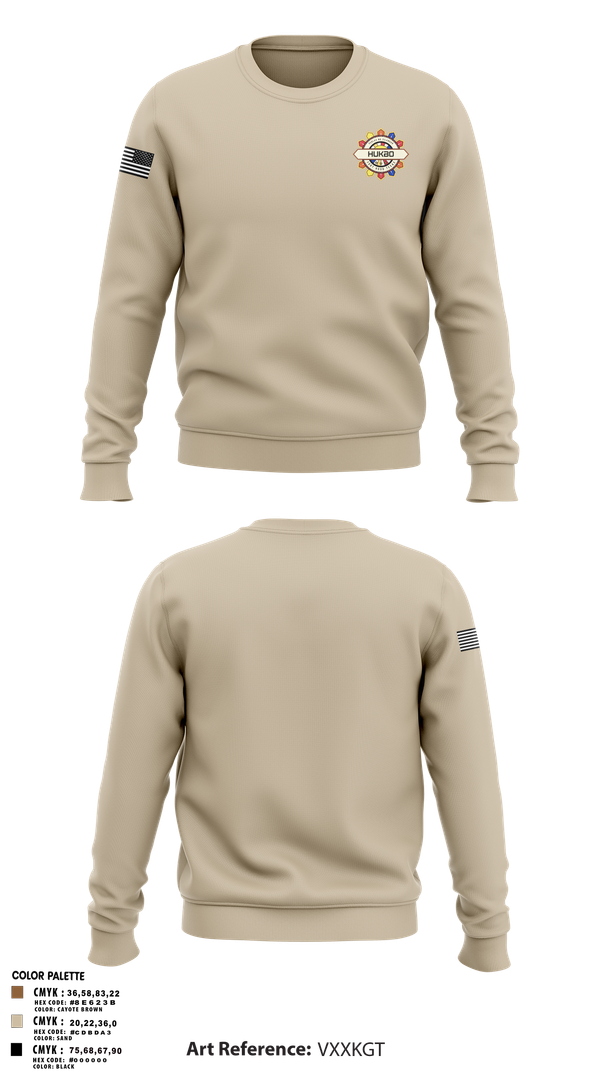 Crew Neck Sweatshirt, Hukbo, , Teamtime, Team time, sublimation, custom sports apparel, team uniforms, spirit wear, spiritwear, sports uniforms, custom shirts, team store, custom team store, fundraiser sports, apparel fundraiser