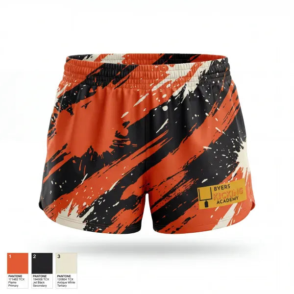 Womens Shorts, Byers Kicking Academy, , Teamtime, Team time, sublimation, custom sports apparel, team uniforms, spirit wear, spiritwear, sports uniforms, custom shirts, team store, custom team store, fundraiser sports, apparel fundraiser