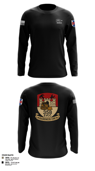 Long Sleeve Performance Shirt, 358 EVCC, , Teamtime, Team time, sublimation, custom sports apparel, team uniforms, spirit wear, spiritwear, sports uniforms, custom shirts, team store, custom team store, fundraiser sports, apparel fundraiser