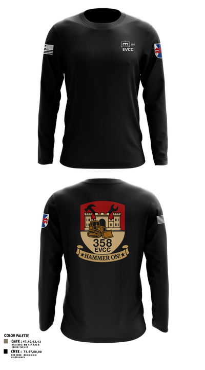 358 EVCC 70484950 Long Sleeve Performance Shirt 5