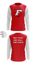 Cap City Force - Gray Long Sleeve Performance Shirt - 6
