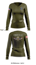 Orrville Police Department Women's Long Sleeve V-neck Shirt - 11