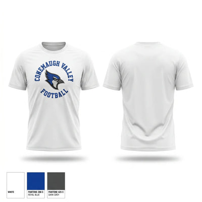 Conemaugh Valley Bluejays Short Sleeve Performance Shirt - 2