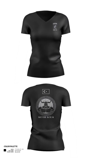 Womens Short Sleeve Vneck Shirt, 173RD ABN, Army, Teamtime, Team time, sublimation, custom sports apparel, team uniforms, spirit wear, spiritwear, sports uniforms, custom shirts, team store, custom team store, fundraiser sports, apparel fundraiser