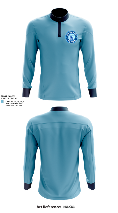 Samba Wave 55815073 Quarter Zip Jacket - 1