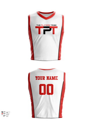 Mens Basketball Jersey, THE PLAYERS TRIBE, Men's Basketball, Teamtime, Team time, sublimation, custom sports apparel, team uniforms, spirit wear, spiritwear, sports uniforms, custom shirts, team store, custom team store, fundraiser sports, apparel fundraiser