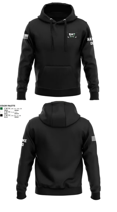 Wachusett Regional High School Ice Hockey 65785917 Hoodie - 1