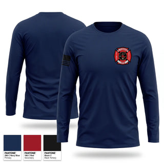 Long Sleeve Performance Shirt, Mount Pleasant Volunteer Fire, Fire Department, Teamtime, Team time, sublimation, custom sports apparel, team uniforms, spirit wear, spiritwear, sports uniforms, custom shirts, team store, custom team store, fundraiser sports, apparel fundraiser