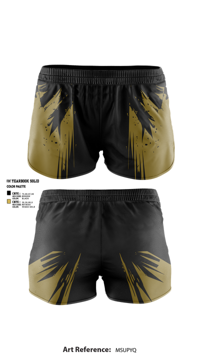 Salina High School Cheer 16938954 Women's Shorts - 1
