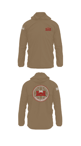 Windbreaker, 36 Engineer Brigade, Army, Teamtime, Team time, sublimation, custom sports apparel, team uniforms, spirit wear, spiritwear, sports uniforms, custom shirts, team store, custom team store, fundraiser sports, apparel fundraiser