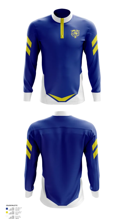 Quarter Zip Jacket, Wynyard Composite High School, Spirit Store, Teamtime, Team time, sublimation, custom sports apparel, team uniforms, spirit wear, spiritwear, sports uniforms, custom shirts, team store, custom team store, fundraiser sports, apparel fundraiser