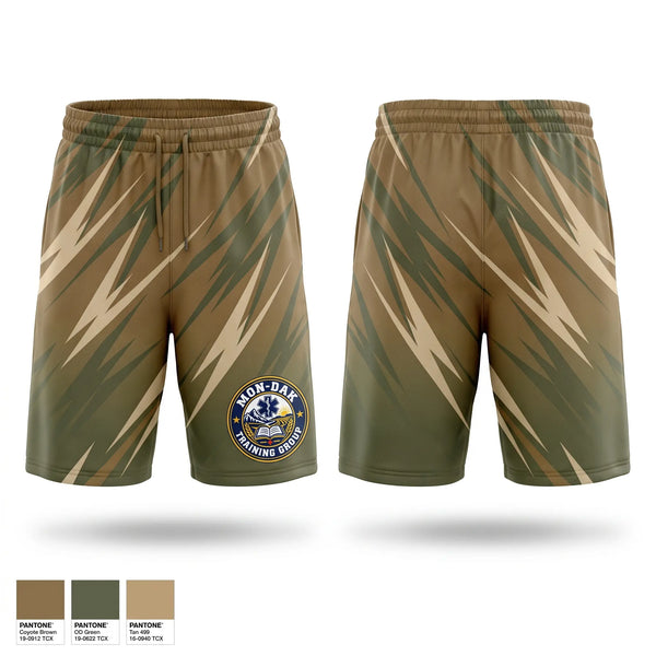 Athletic Shorts With Pockets, Mon-Dak Training Group, , Teamtime, Team time, sublimation, custom sports apparel, team uniforms, spirit wear, spiritwear, sports uniforms, custom shirts, team store, custom team store, fundraiser sports, apparel fundraiser