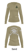 2-1 21461716 Women's Long Sleeve V-neck Shirt - 97