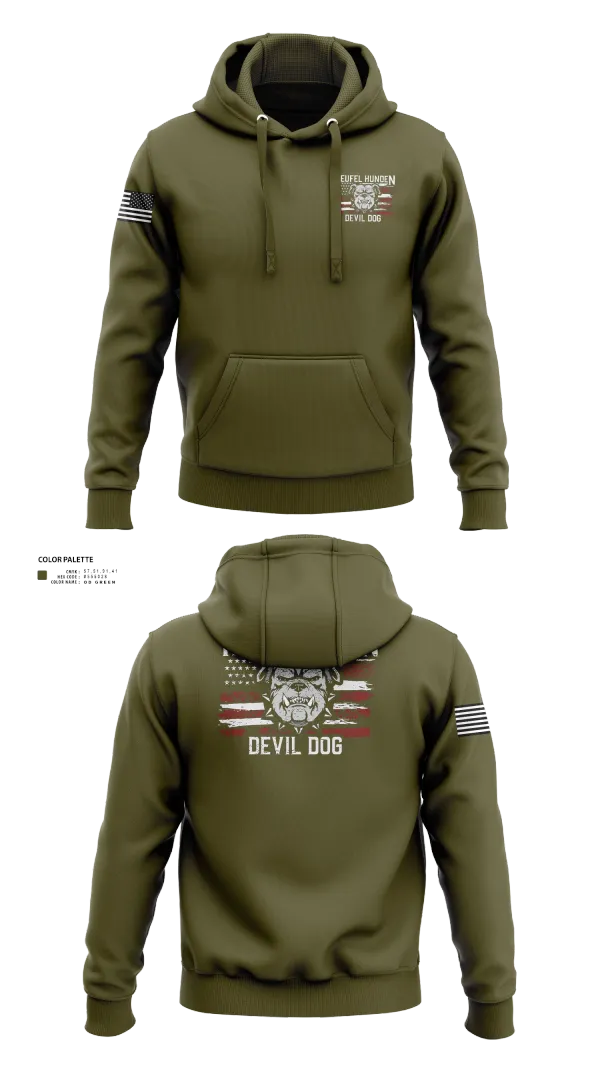 Hoodie, Kilo co. 3rd Btn 9th Marines, Marines, Teamtime, Team time, sublimation, custom sports apparel, team uniforms, spirit wear, spiritwear, sports uniforms, custom shirts, team store, custom team store, fundraiser sports, apparel fundraiser