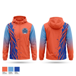 Windbreaker, Back bay blue crabs, Baseball, Teamtime, Team time, sublimation, custom sports apparel, team uniforms, spirit wear, spiritwear, sports uniforms, custom shirts, team store, custom team store, fundraiser sports, apparel fundraiser