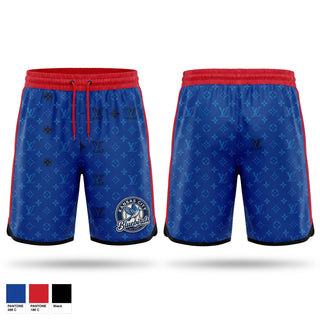 Athletic Shorts With Pockets, Kansas City Bluebirds, Baseball, Teamtime, Team time, sublimation, custom sports apparel, team uniforms, spirit wear, spiritwear, sports uniforms, custom shirts, team store, custom team store, fundraiser sports, apparel fundraiser