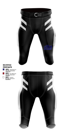 Integrated Football Pants, Downtown Giants Youth Football, Men's Basketball, Teamtime, Team time, sublimation, custom sports apparel, team uniforms, spirit wear, spiritwear, sports uniforms, custom shirts, team store, custom team store, fundraiser sports, apparel fundraiser