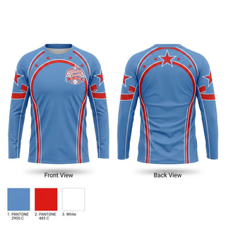 Long Sleeve Performance Shirt, Bladen County All Stars, Softball, Teamtime, Team time, sublimation, custom sports apparel, team uniforms, spirit wear, spiritwear, sports uniforms, custom shirts, team store, custom team store, fundraiser sports, apparel fundraiser
