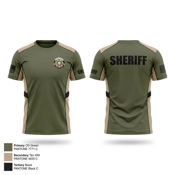 Short Sleeve Performance Shirt, Uintah County Sheriffs Office, Police, Teamtime, Team time, sublimation, custom sports apparel, team uniforms, spirit wear, spiritwear, sports uniforms, custom shirts, team store, custom team store, fundraiser sports, apparel fundraiser