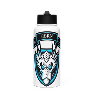 95th cbrn 3rd plt Stainless Steel Water Bottle with a Straw Lid