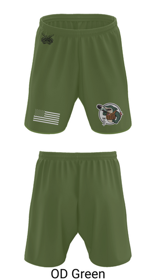 Athletic Shorts With Pockets, USS Illinois (SSN 786), , Teamtime, Team time, sublimation, custom sports apparel, team uniforms, spirit wear, spiritwear, sports uniforms, custom shirts, team store, custom team store, fundraiser sports, apparel fundraiser