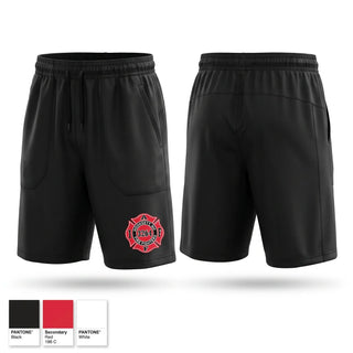 Athletic Shorts With Pockets, Hooksett Firefighters Union, Fire Department, Teamtime, Team time, sublimation, custom sports apparel, team uniforms, spirit wear, spiritwear, sports uniforms, custom shirts, team store, custom team store, fundraiser sports, apparel fundraiser
