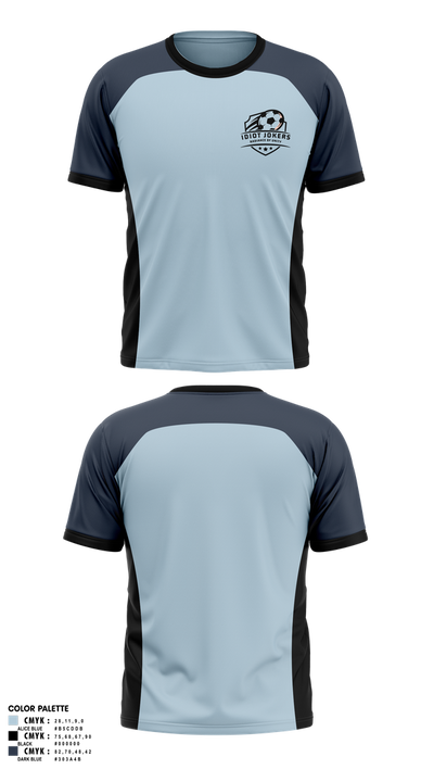 Idiot Jokers 53222127 Short Sleeve Performance Shirt - 1