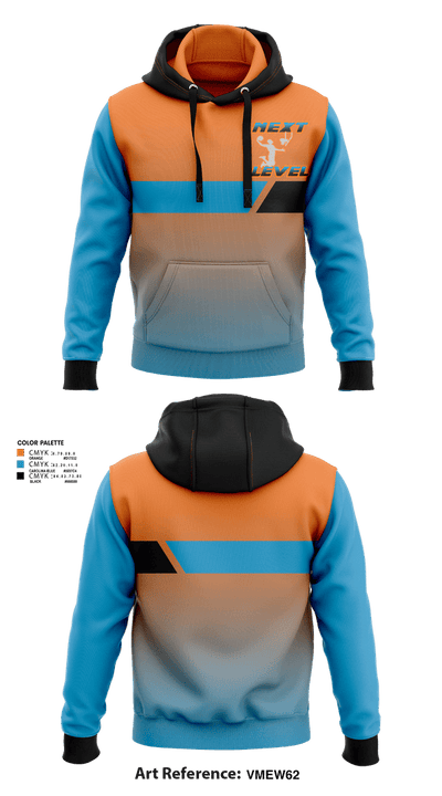 Next Level Basketball Hoodie - 1