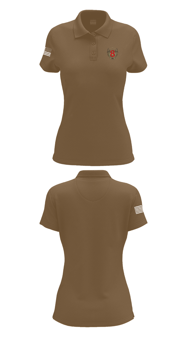 Womens Short Sleeve Performance Polo, Section 8, , Teamtime, Team time, sublimation, custom sports apparel, team uniforms, spirit wear, spiritwear, sports uniforms, custom shirts, team store, custom team store, fundraiser sports, apparel fundraiser