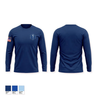 Long Sleeve Performance Shirt, Sharon Ambulance, EMS/EMT, Teamtime, Team time, sublimation, custom sports apparel, team uniforms, spirit wear, spiritwear, sports uniforms, custom shirts, team store, custom team store, fundraiser sports, apparel fundraiser