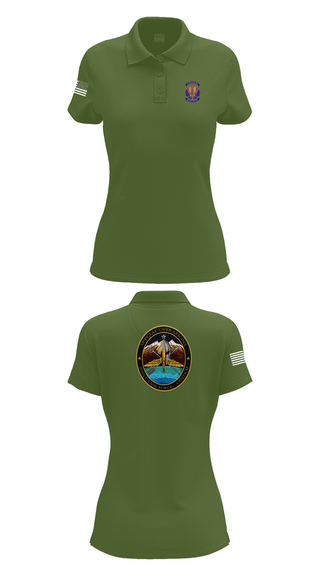 Womens Short Sleeve Performance Polo, IWTF-C, Air Force, Teamtime, Team time, sublimation, custom sports apparel, team uniforms, spirit wear, spiritwear, sports uniforms, custom shirts, team store, custom team store, fundraiser sports, apparel fundraiser