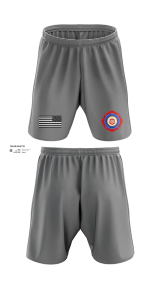 Athletic Shorts With Pockets, Groves Professional Firefighters Local 1905, , Teamtime, Team time, sublimation, custom sports apparel, team uniforms, spirit wear, spiritwear, sports uniforms, custom shirts, team store, custom team store, fundraiser sports, apparel fundraiser