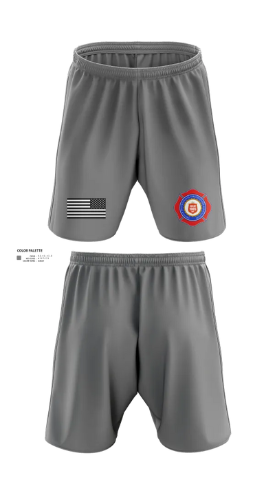 Groves Professional Firefighters Local 1905 75492624 Athletic Shorts With Pockets - 22