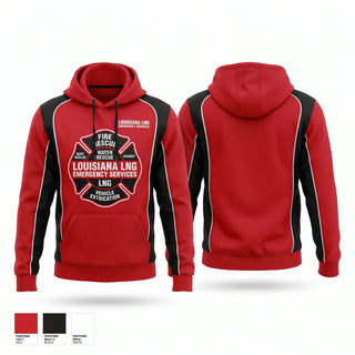Hoodie, LOUISIANA LNG EMERGENCY SERVICES, , Teamtime, Team time, sublimation, custom sports apparel, team uniforms, spirit wear, spiritwear, sports uniforms, custom shirts, team store, custom team store, fundraiser sports, apparel fundraiser