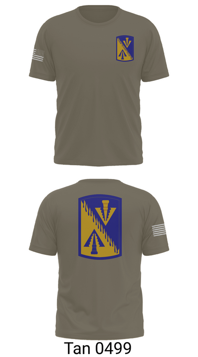 128th Aviation Brigade 66683018 Short Sleeve Performance Shirt - 76