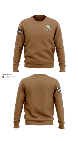 Crew Neck Sweatshirt, 490th CBRN BN, , Teamtime, Team time, sublimation, custom sports apparel, team uniforms, spirit wear, spiritwear, sports uniforms, custom shirts, team store, custom team store, fundraiser sports, apparel fundraiser