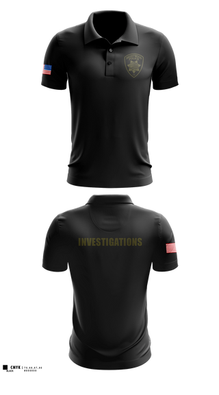 Short Sleeve Performance Polo, Brentwood Police Investigations, Police, Teamtime, Team time, sublimation, custom sports apparel, team uniforms, spirit wear, spiritwear, sports uniforms, custom shirts, team store, custom team store, fundraiser sports, apparel fundraiser