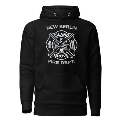 New Berlin-Island Grove Fire Department Unisex Hoodie - 1