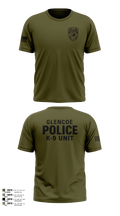 GLENCOE POLICE DEPARTMENT K9 67742238 Short Sleeve Performance Shirt - 5