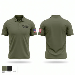 Short Sleeve Performance Polo, Warrant Squad, Police, Teamtime, Team time, sublimation, custom sports apparel, team uniforms, spirit wear, spiritwear, sports uniforms, custom shirts, team store, custom team store, fundraiser sports, apparel fundraiser
