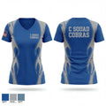 C Squad Cobras 46922118 Women's Short Sleeve V-neck Shirt - 1
