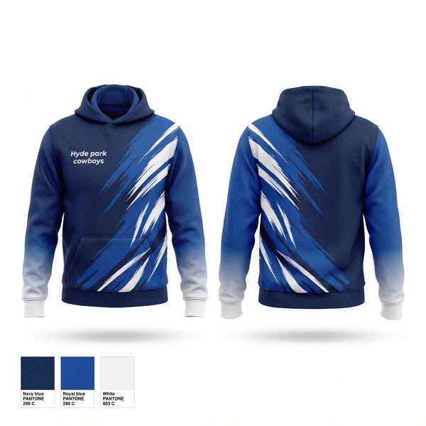 Hoodie, Hyde park cowboys, Cheer, Teamtime, Team time, sublimation, custom sports apparel, team uniforms, spirit wear, spiritwear, sports uniforms, custom shirts, team store, custom team store, fundraiser sports, apparel fundraiser