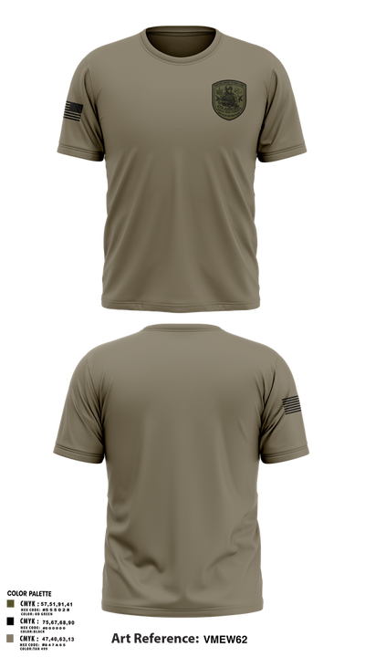 4th Judicial Circuit District Attorney Office 70764398 Short Sleeve Performance Shirt - 2