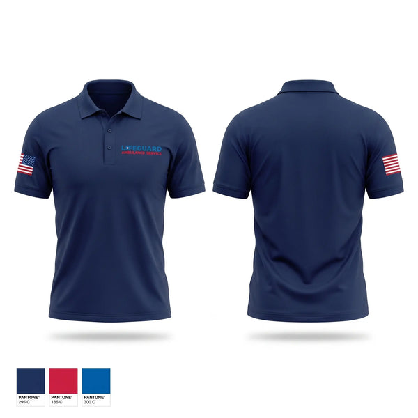 Short Sleeve Performance Polo, Lifeguard ambulance, EMS/EMT, Teamtime, Team time, sublimation, custom sports apparel, team uniforms, spirit wear, spiritwear, sports uniforms, custom shirts, team store, custom team store, fundraiser sports, apparel fundraiser