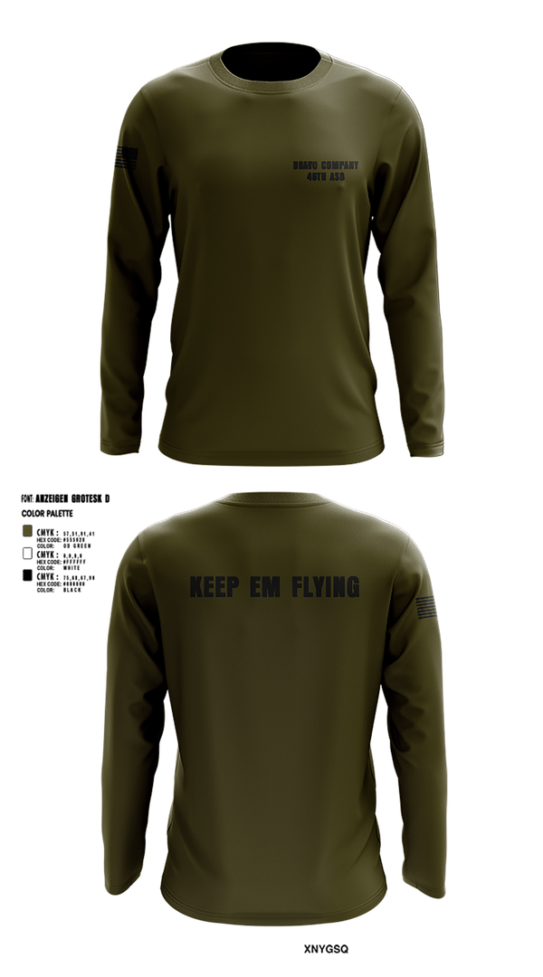 Long Sleeve Performance Shirt, Bravo company 46th ASB, , Teamtime, Team time, sublimation, custom sports apparel, team uniforms, spirit wear, spiritwear, sports uniforms, custom shirts, team store, custom team store, fundraiser sports, apparel fundraiser