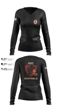 HSC 130th MEB 16353532 Women's Long Sleeve V-neck Shirt - 3