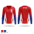 Quapaws Women's Long Sleeve V-neck Shirt - 1