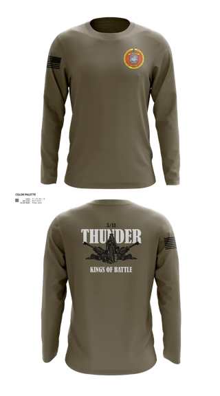 Long Sleeve Performance Shirt, 3 Bn 11th Mar, Marines, Teamtime, Team time, sublimation, custom sports apparel, team uniforms, spirit wear, spiritwear, sports uniforms, custom shirts, team store, custom team store, fundraiser sports, apparel fundraiser