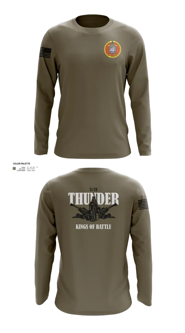 Long Sleeve Performance Shirt, 3 Bn 11th Mar, Marines, Teamtime, Team time, sublimation, custom sports apparel, team uniforms, spirit wear, spiritwear, sports uniforms, custom shirts, team store, custom team store, fundraiser sports, apparel fundraiser